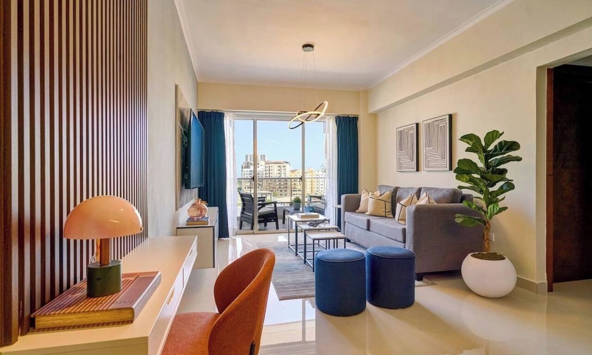 Bella Vista Apartment | ® 2BR{Ajega~Views} @Downtown SDQ +Pool+Gym