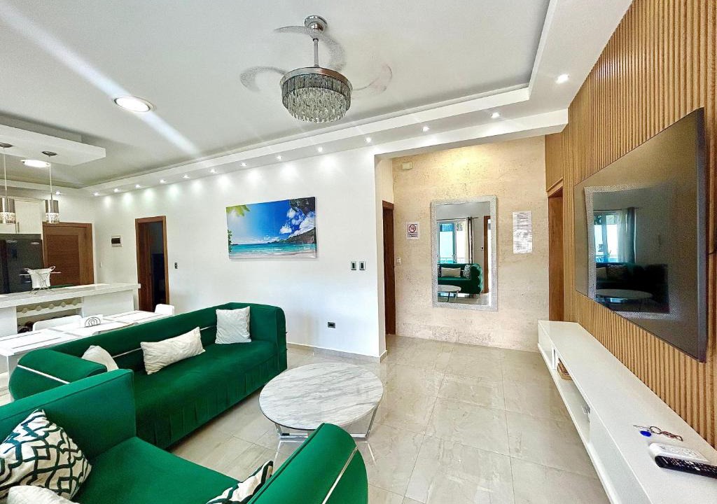 Rio San Juan Apartment | A 1 Min de Playa 3 habitaciones Lujo Parqueo