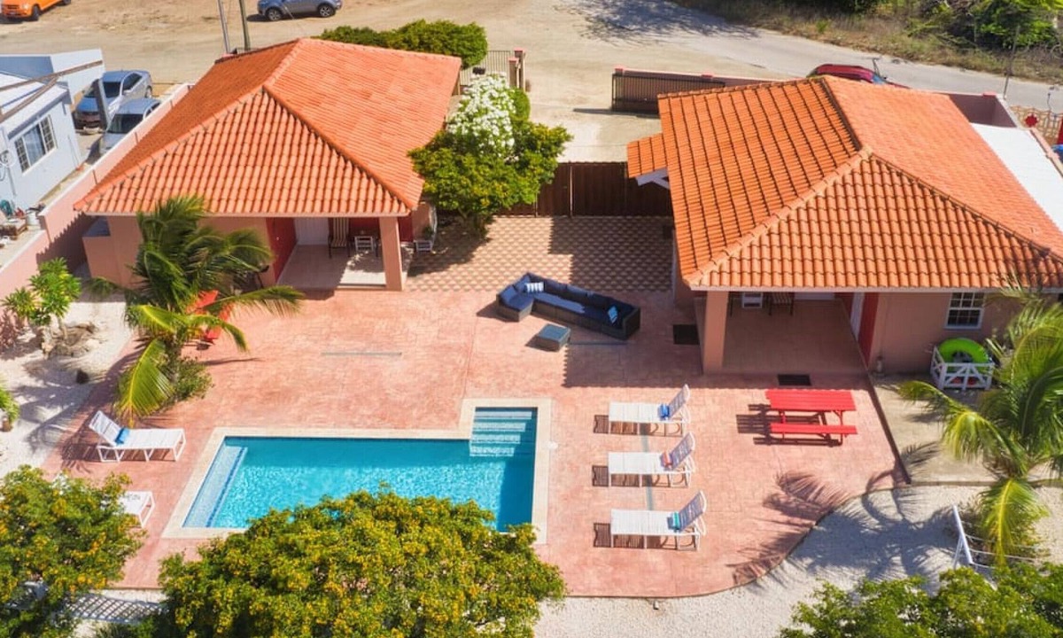 Washington Villa | Birds Nest Villa · Stunning Villa 8 Guests Pool Near Eagle Beach