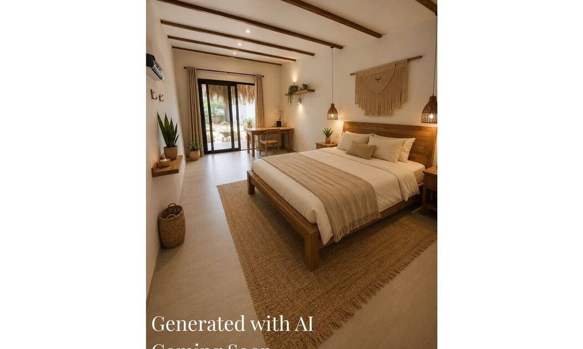 Pos Chiquito Hotel | Boutique Studio | King Bed & Pool | Unit 2 | Aluna