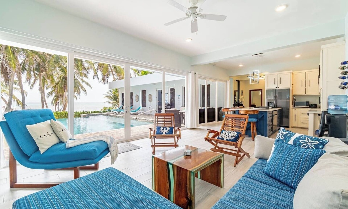 San Pedro House | Casa Aura Maria is a private luxury vacation home in Belize, designed for families and groups seeking a secluded, fully serviced stay. Guests enjoy curated concierge support, private amenities, and a peaceful setting ideal for relaxation/celebration.
