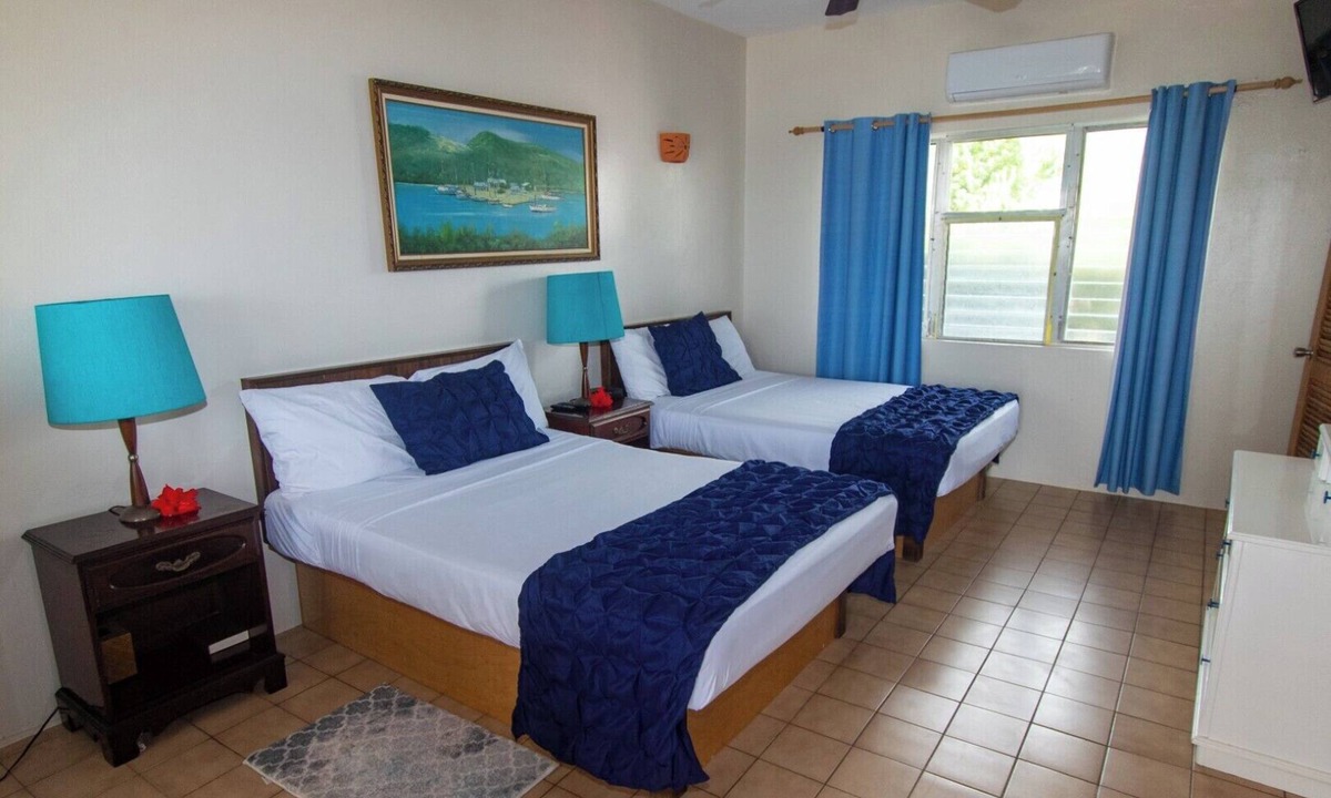Falmouth Harbour Condo | Come stay at the Beachfront Room for beautiful views!