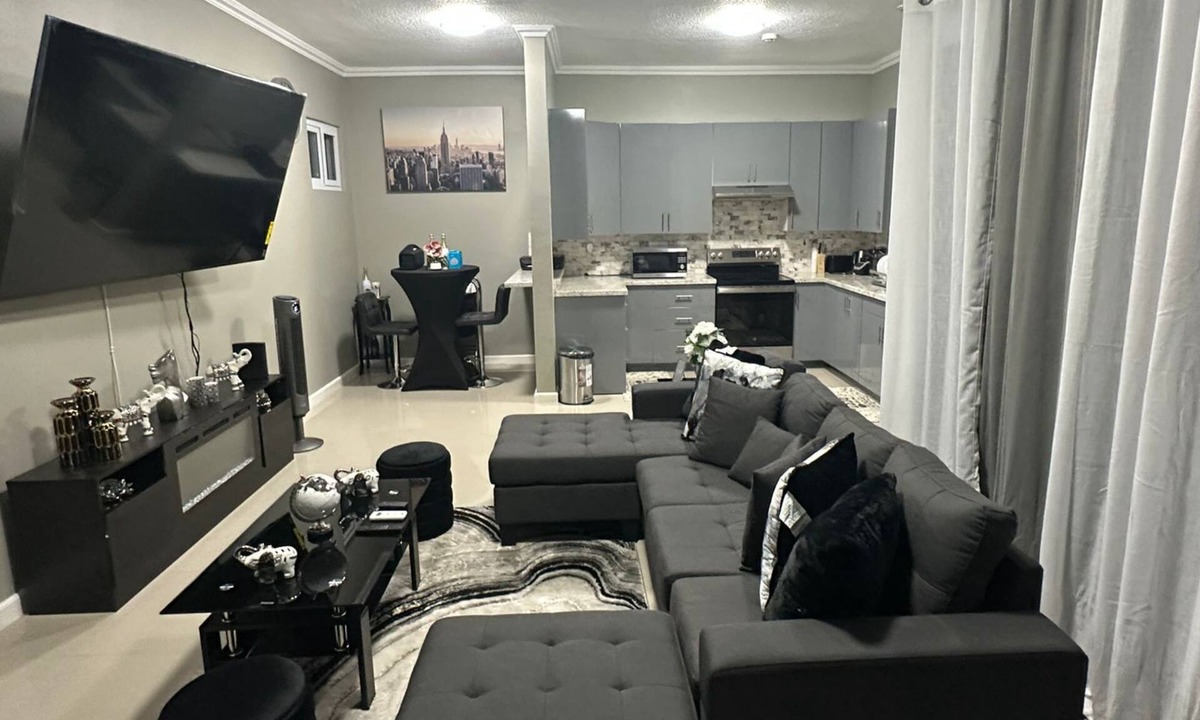 New Kingston Apartment | Elegant One Bedroom Luxury Apartment Overlooking Kingston