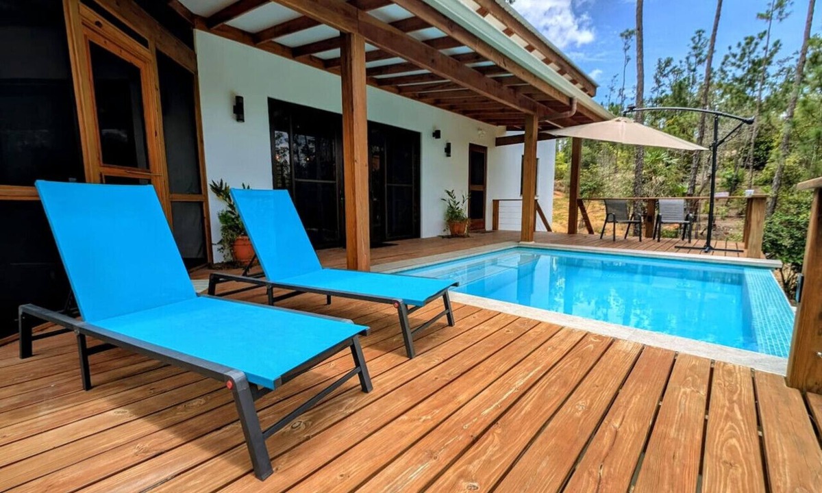 Blancaneau Villa | Elevated Off Grid Villa Private Pool waterfall