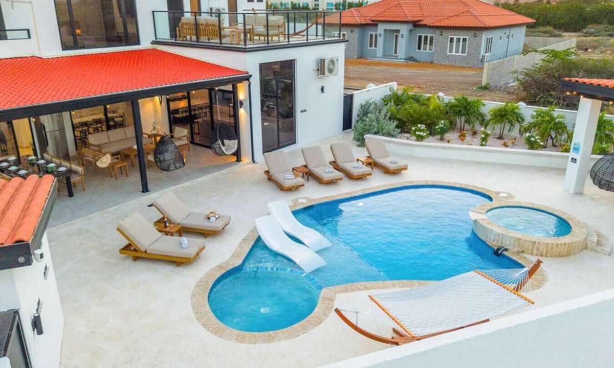 Palm Beach Villa | Grand Palm Luxury Villa w/Pool & Hot Tub by Bocobay