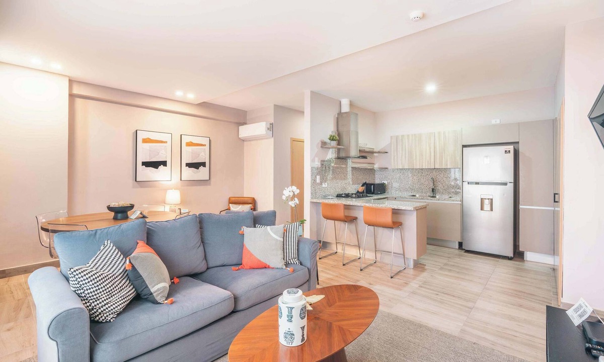 Downtown Santo Domingo Apartment | Loft in Piantini with parking and gym