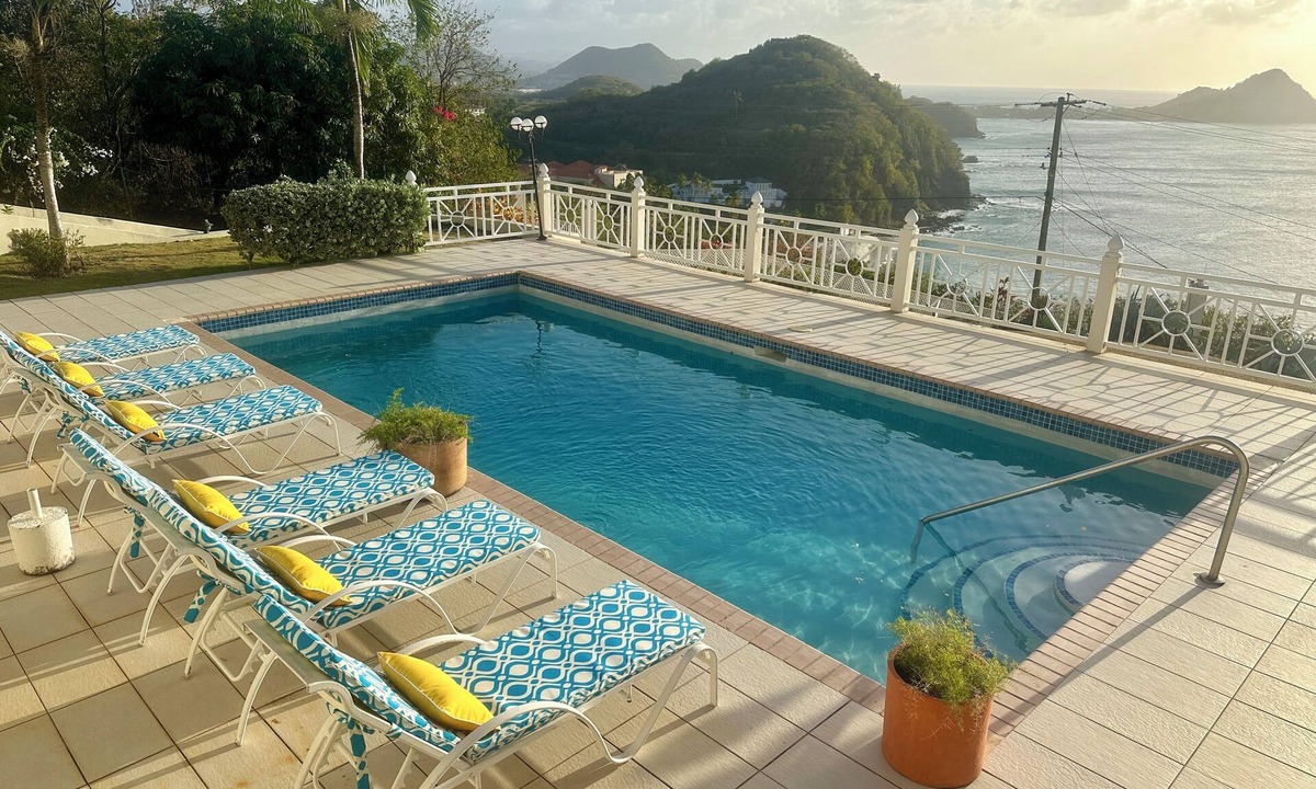 Saline Point Villa | New! Le Soleil Couchant Villa - Panoramic Sea Views in Cap Estate