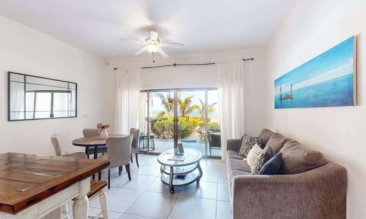 San Pedro Condo | New oceanfront condo w/shared pool, dock, two kayaks, partial AC, strong WiFi