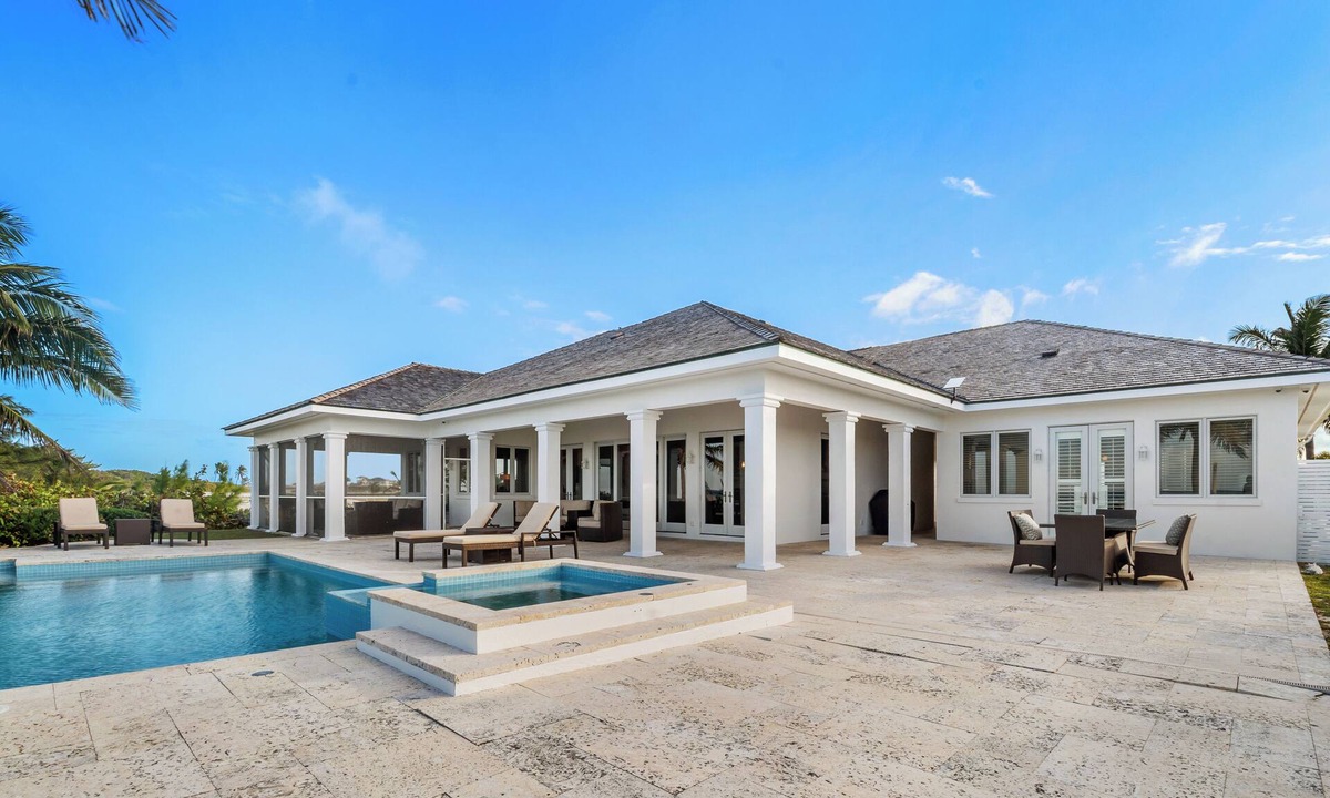 Rokers Point Villa | New to VRBO: Elysium Point Beachfront Villa with Pool, Hot Tub, & Private Beach