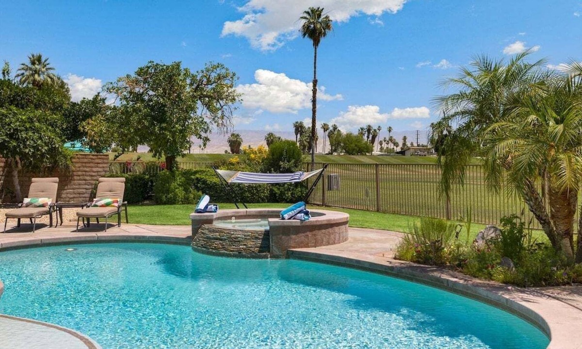 Palm Springs House | Palm Springs Pool and Golf Oasis - Stunning Views & Private Pool in Palm Springs