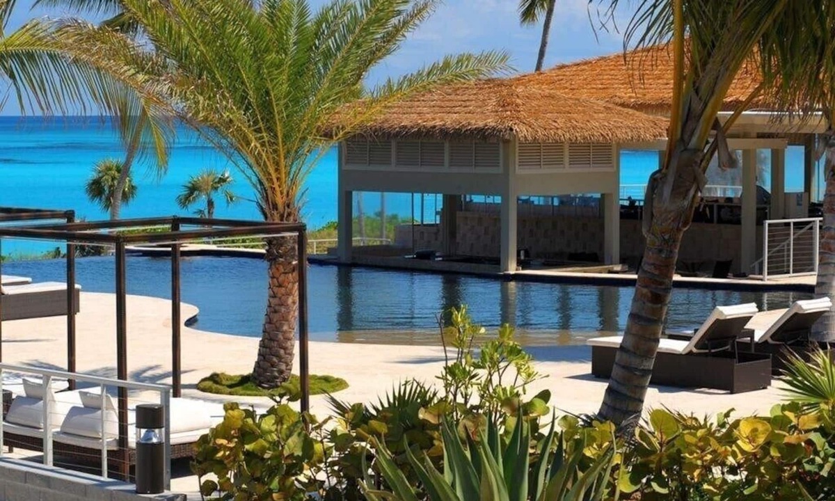 Governor's Harbour House | Sky Beach Club Villa Waterfall 2 4 Bedroom Home