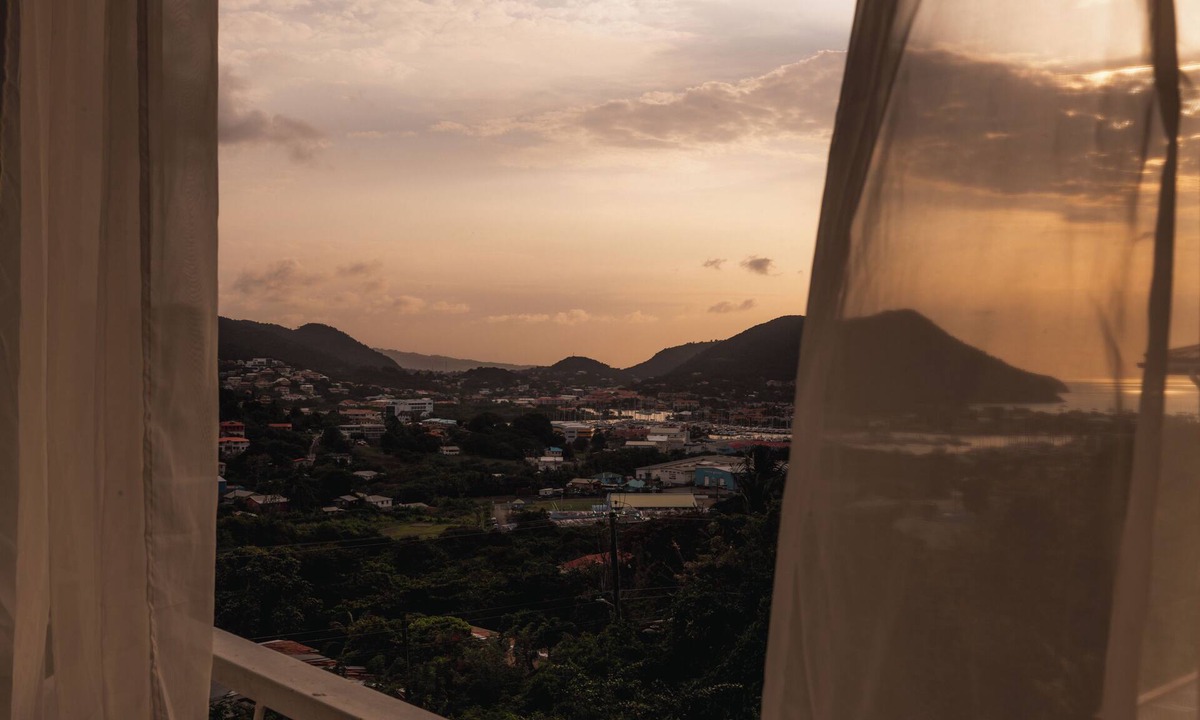 Gros Islet Cottage | Spacious 2-bedroom Tropical Cottage, charmed with spectacular Sunset Views & AC