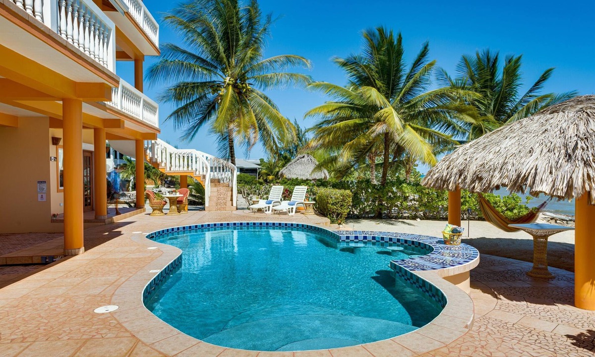 Plantation Apartment | Sun Suite: Cozy Beachfront Studio Rental with Pool