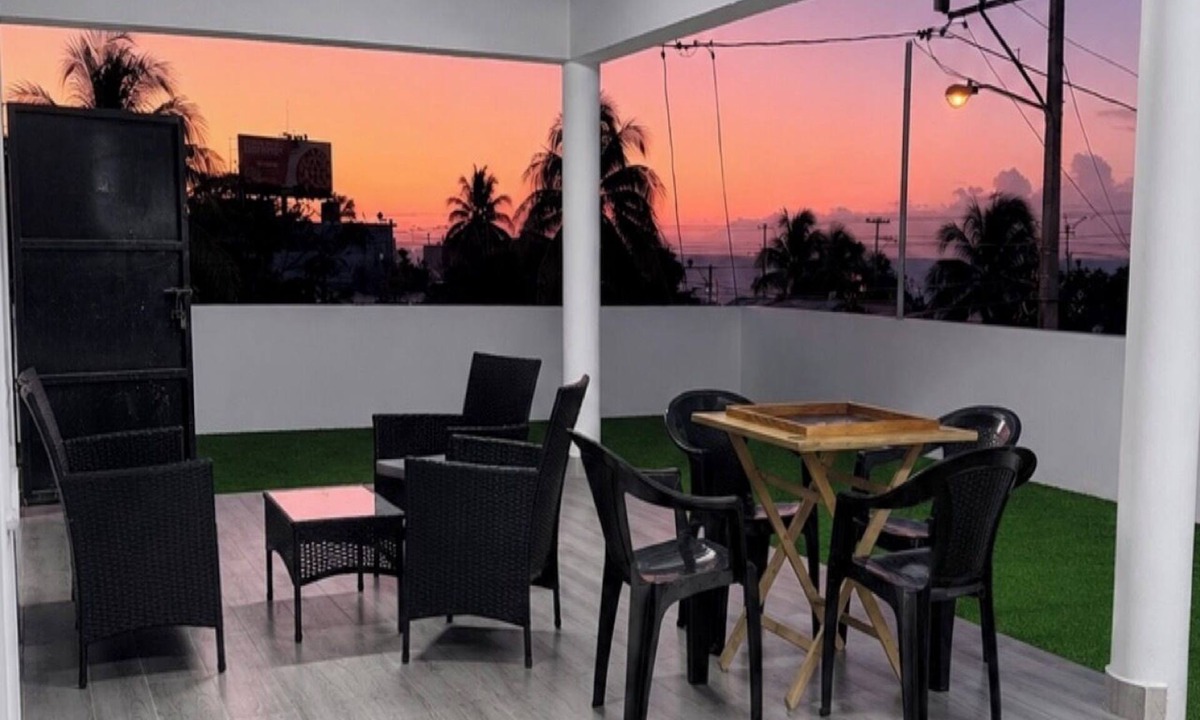 Los Frailes Apartment | Sunrise Ocean Views Private Rooftop BBQ Near SDQ