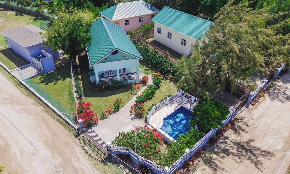 Falmouth Harbour Cottage | Turtles Nest - Three Bedroom Cottage With Pool And Rolling Waves