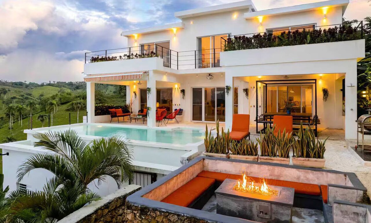 Rio San Juan House | VeoMar - Casita Axel: villa de 4 dormitorios con vistas infinitas
