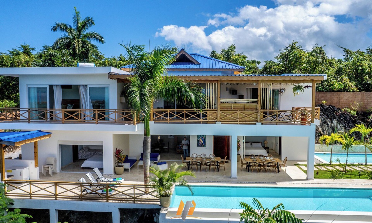 La Ceiba Villa | Villa Sea and Nature view - 6 BR with A/C - 2 pools - 1 jacuzzi for 6 pers WIFI