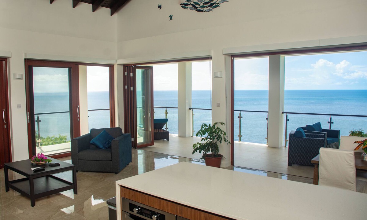Marigot Bay Apartment | Villa Vino Lucia & Helen's Wine Cellar