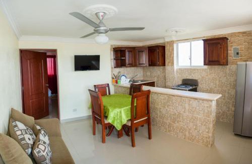 Corales del Sur Apartment | 1-Bedroom Apartment with 3 Single Beds Near SDQ Airport Fast Wi-Fi Free Pa