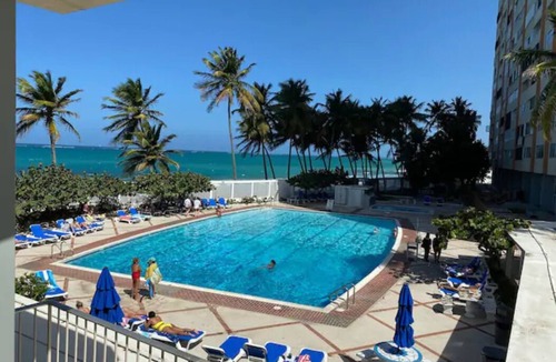 Condado Apartment | 21st Floor Ocean View + Beachfront + Balcony + Huge Pool