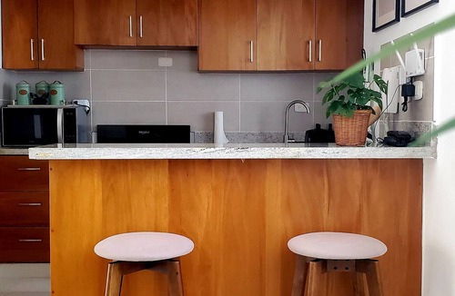 Santiago Province Apartment | 2BR 2BA Backup Power AC WiFi Gym 24h Security Ideal for long stays