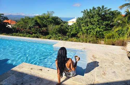 Rio San Juan Villa | 4-bedroom villa with elevated sea views.