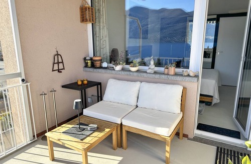 Brissago Apartment | Apartment in a central location with great views, ideal for travelers without a