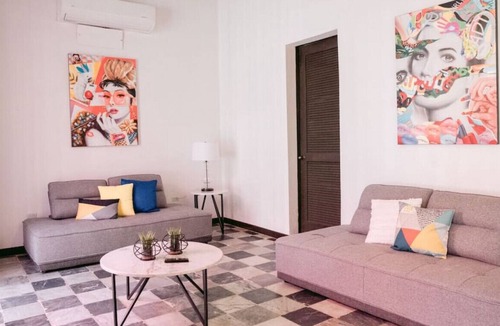 Catedral Apartment | Art Inspired Apt Besides Governors Mansion in OSJ