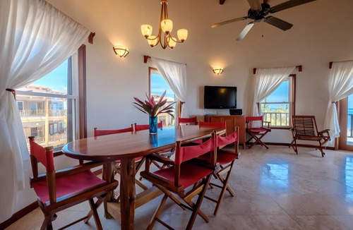San Pedro Condo | Beach front, reef view, sleeps 6