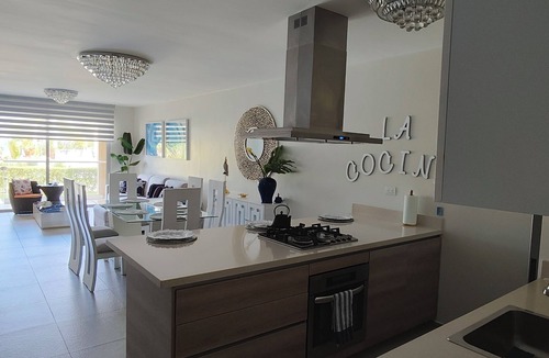 San Pedro de Macoris Condo | Beachfront, ground floor condo with Ocean View