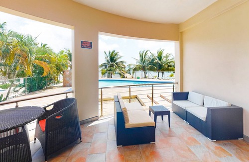 Surfside Condo | Beachfront Apartment w/Ocean View, Shared Pool, Kitchenette, Partial A/C & WiFi!