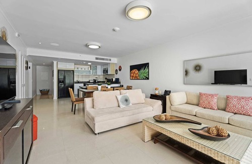 Oranjestad-West Condo | Beachfront - Beach Garden 2BR condo - E124