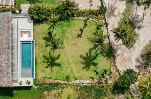 Las Terrenas Villa | BEACHFRONT exclusive & secluded 7-Bedroom Villa on Playa Manglar, Chef & Staff