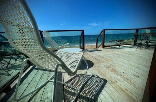 Stella Apartment | Beachfront Family Suite with Balcony