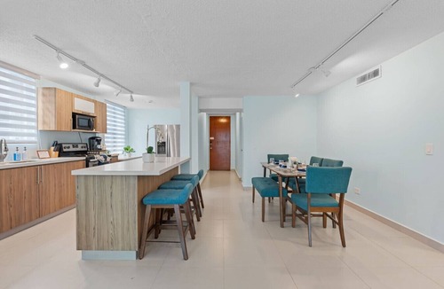 Condado Condo | Block to Beach, Modern 3BR w/AC, Patio, Parking