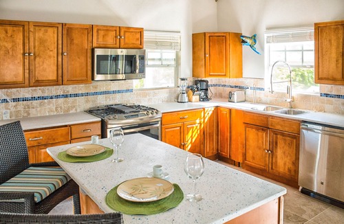 Cockburn Town House | Blue Breeze Grand Turk - Classic Bermudean Beach House, Modern interior