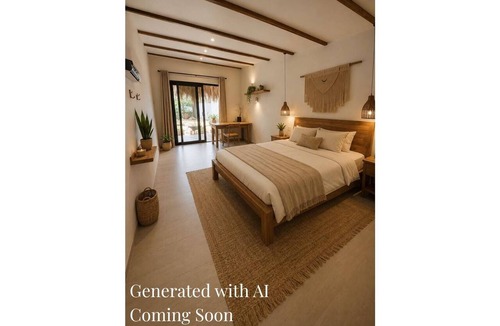 Pos Chiquito Hotel | Boutique Studio | King Bed & Pool | Unit 3 | Aluna