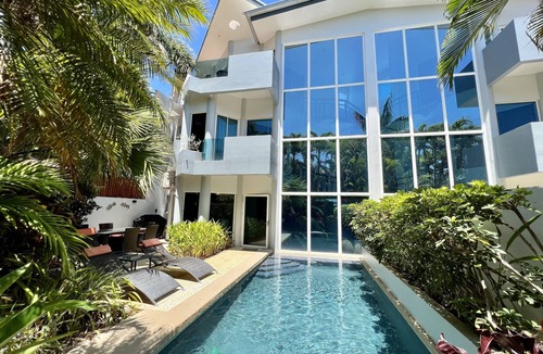 Playa Langosta House | Casa Puesta del Sol Villa 1- Gated Partial Ocean View 4 Bedroom Villa