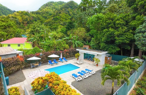 Soufriere Quarter Apartment | Charming 1-bedroom apartment with WiFi, AC, swimming pool, in lovely Soufrière