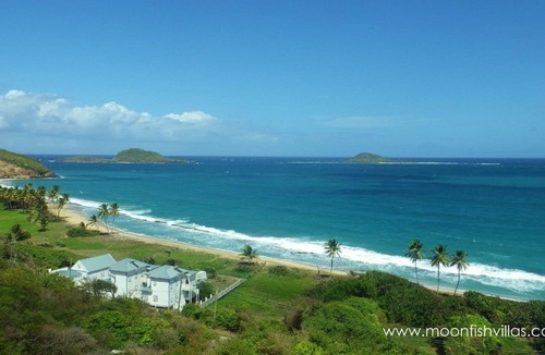 St. Patrick Villa | Family Friendly age 8 and up, Oceanfront, Pool, Kitchen. Pelican at Moonfish.