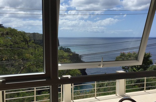 Marigot Bay Villa | Famous Marigot Bay Ridge - Safe - Architect 2 bed - Amazing Caribbean views