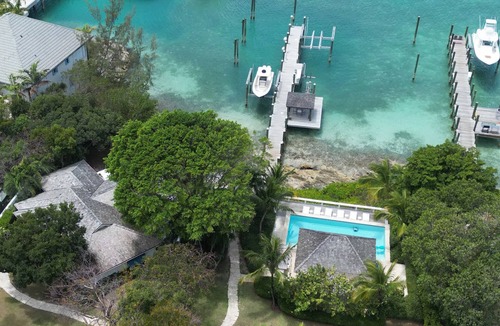 Dunmore Town Villa | Harbour View Cottages: Dunmore Built with Private Dock and Pool