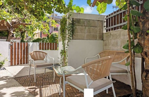 Condado Apartment | In Condado Beach | Beautiful Pool With Tanning Bed