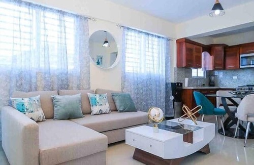 San Cristobal Apartment | Lovely 2 Bd-2Bath Apt w. A|C Garage & Rooftop