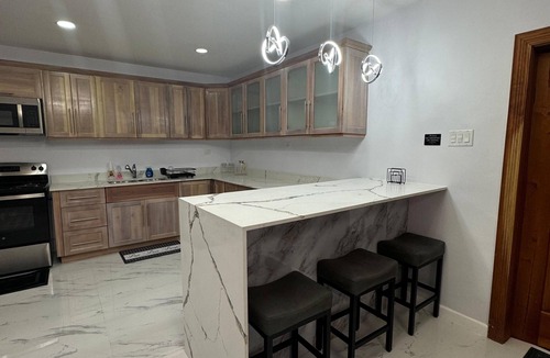 New Kingston Apartment | Luxury 2-bedroom apartment with AC in vibrant New Kingston Pool & 24/7 security