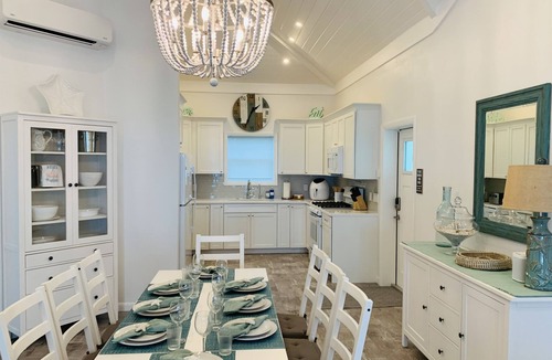 Lubbers Quarters Cay House | Luxury 3BR · protected dock · oceanfront · private gated peninsula