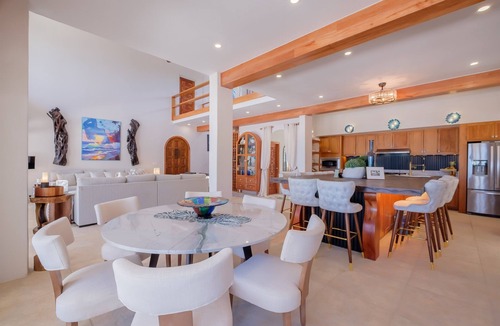 San Pedro House | Luxury Beachfront Villa with Staff and Stunning Reef Views