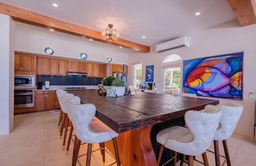 San Pedro House | Luxury Beachfront Villa with Staff and Stunning Reef Views