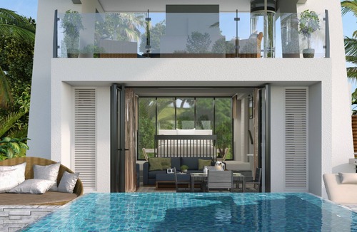 Long Bay Hills Villa | Luxury Bungalow + Private Infinity Pool + Firepit/Ultimate Romantic Getaway