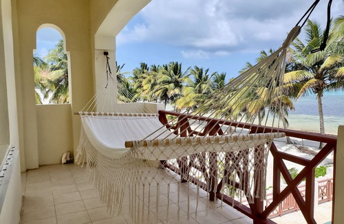 San Pedro Condo | Miramar 8 Gorgeous views with kayaks, pool, pier, palapa, & more!